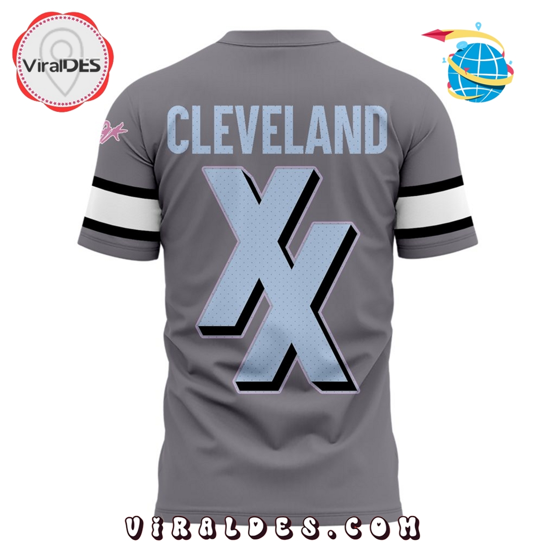 MGK x Cleveland Browns Brownie Rock Gray Hoodie MGK x Cleveland Browns Brownie Rock Gray Hoodie