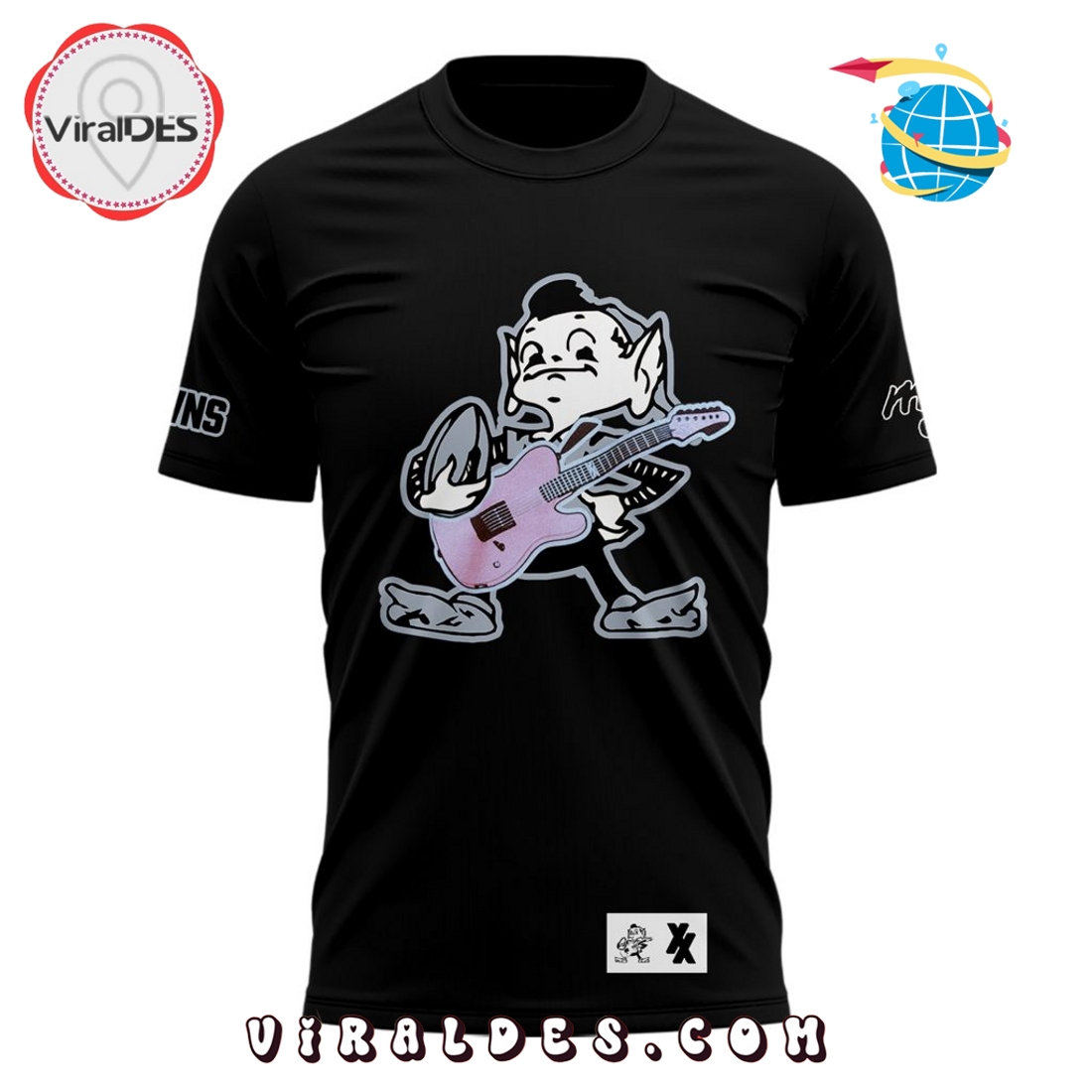 MGK x Cleveland Browns Brownie Rock Hoodie MGK x Cleveland Browns Brownie Rock Hoodie