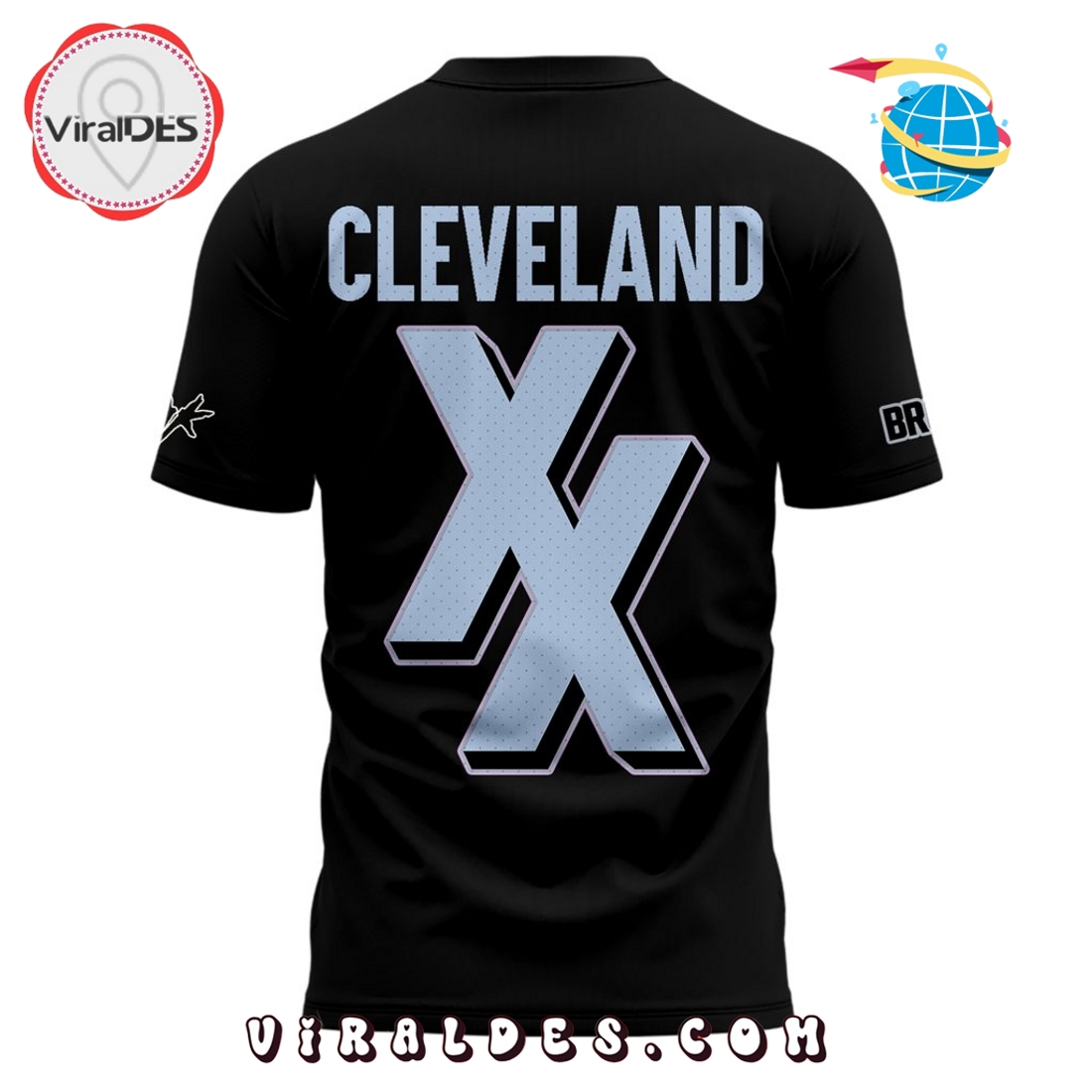 MGK x Cleveland Browns Brownie Rock Hoodie MGK x Cleveland Browns Brownie Rock Hoodie