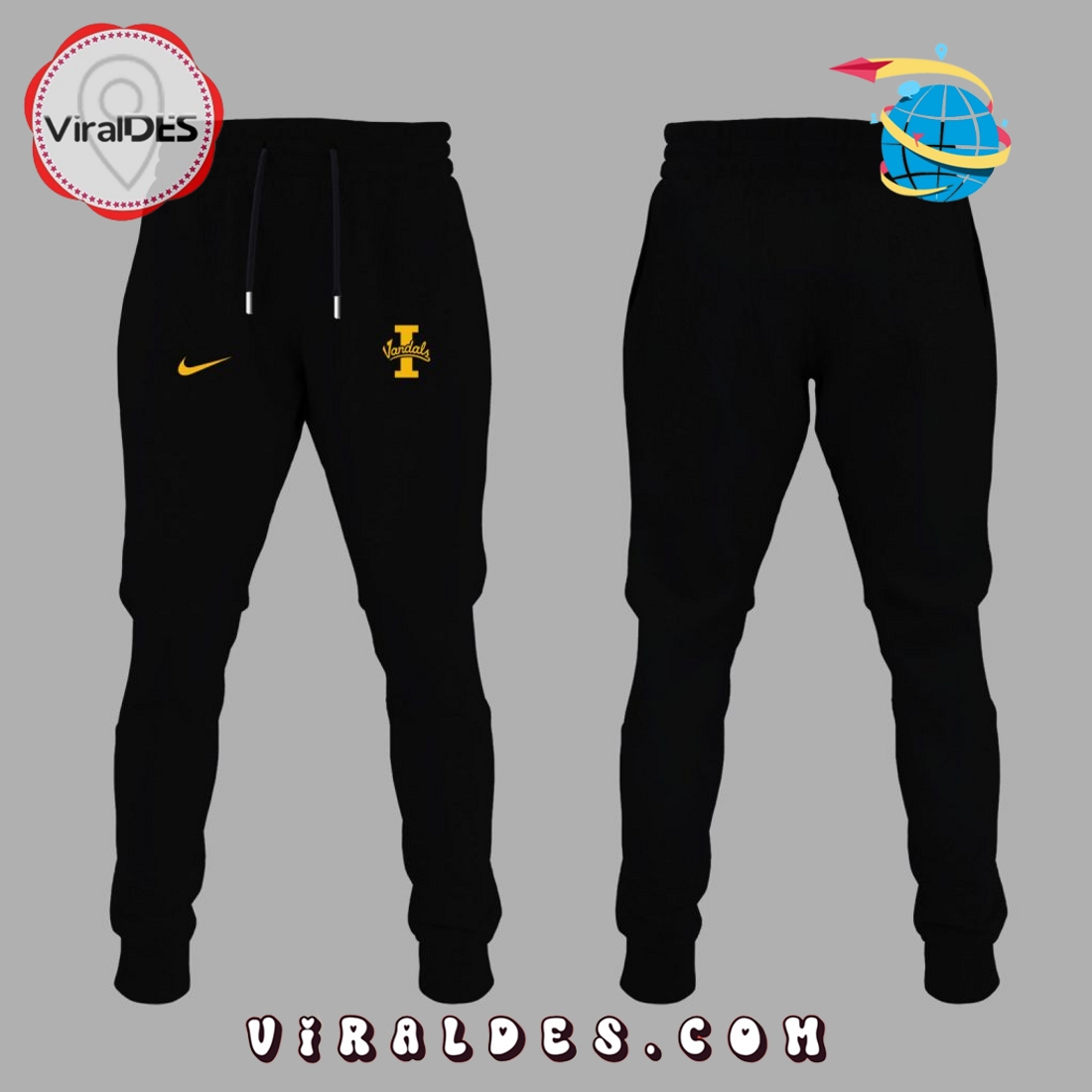 New Vandal Football Black Hoodie, Long Pant New Vandal Football Black Hoodie, Long Pant