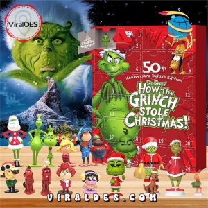 Grinch 50th Anniversary Advent Calendar, Christmas Gifts