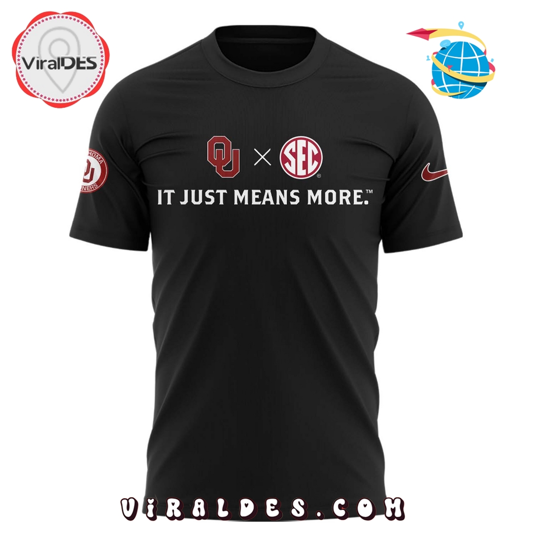 Oklahoma Sooners Football It Just Means More Hoodie Oklahoma Sooners Football It Just Means More Hoodie