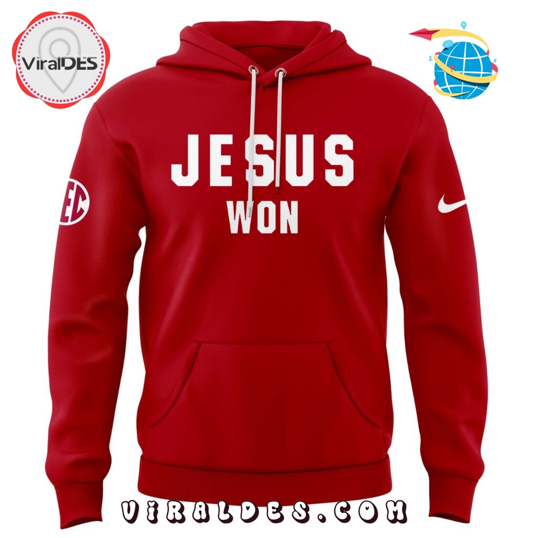 Oklahoma Sooners Football Jesus Won Hoodie Oklahoma Sooners Football Jesus Won Hoodie