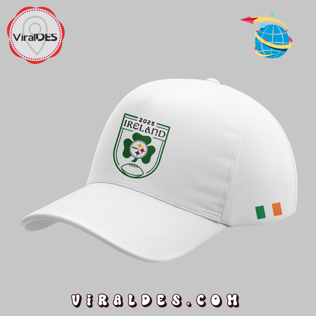 Pittsburgh Steelers Dublin Game 2025 White Hoodie, Long Pants Pittsburgh Steelers Dublin Game 2025 White Hoodie, Long Pants