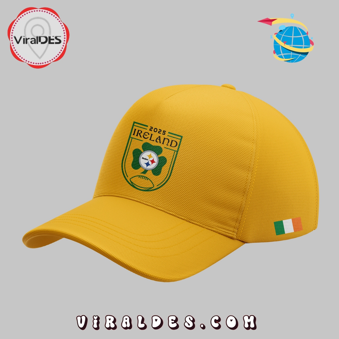 Pittsburgh Steelers Dublin Game 2025 Yellow Hoodie, Long Pants Pittsburgh Steelers Dublin Game 2025 Yellow Hoodie, Long Pants