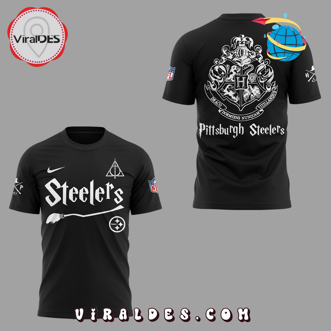 Pittsburgh Steelers x Harry Potter Hoodie 2025 Pittsburgh Steelers x Harry Potter Hoodie 2025