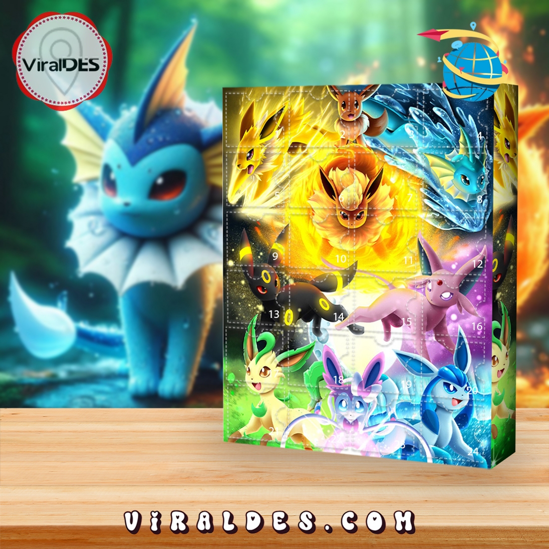 Pokémon 2025 Advent Calendar, The One With 24 Little Doors Pokémon 2025 Advent Calendar, The One With 24 Little Doors