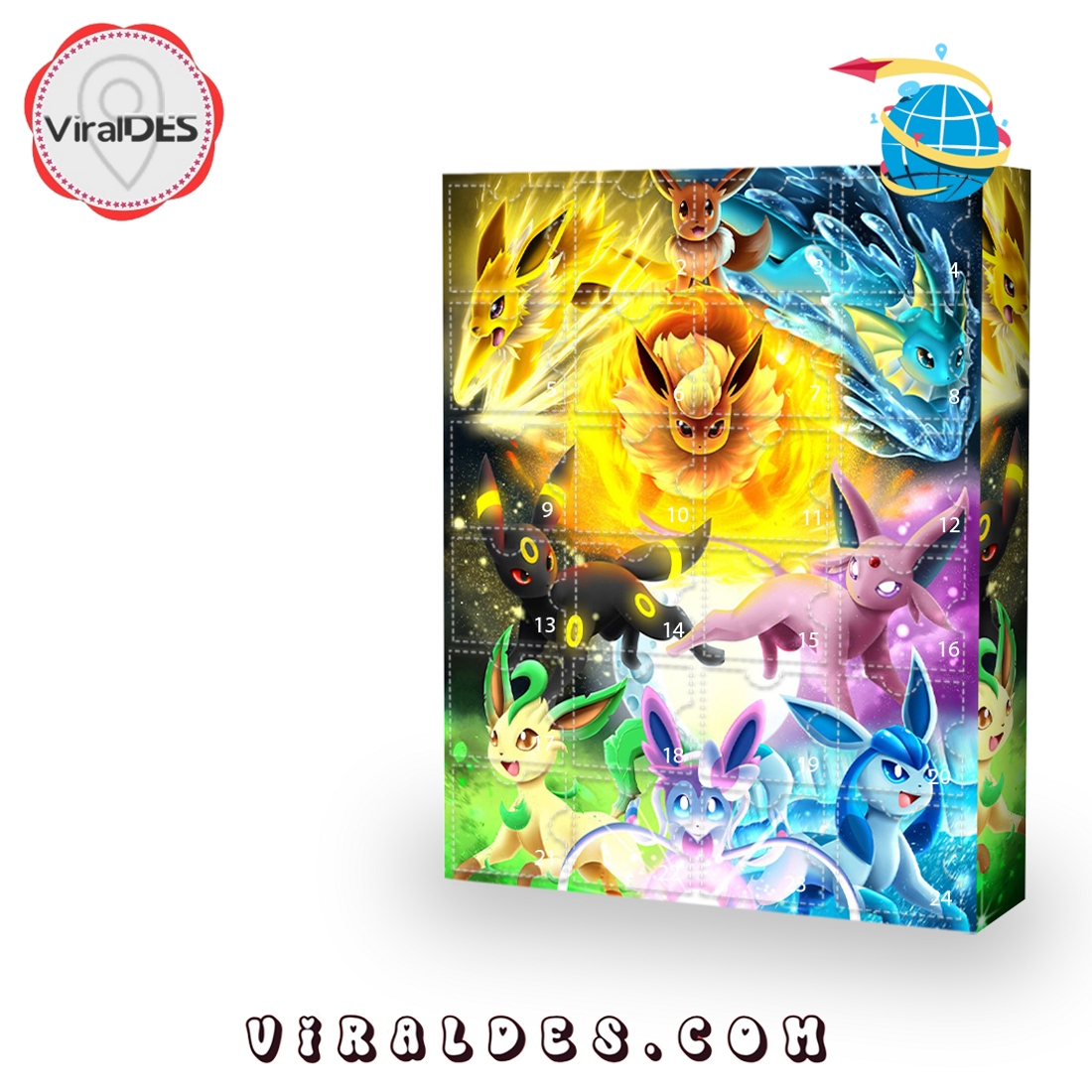 Pokémon 2025 Advent Calendar, The One With 24 Little Doors Pokémon 2025 Advent Calendar, The One With 24 Little Doors