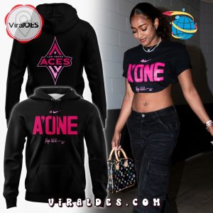 New A’ONE Las Vegas Aces Black Hoodie