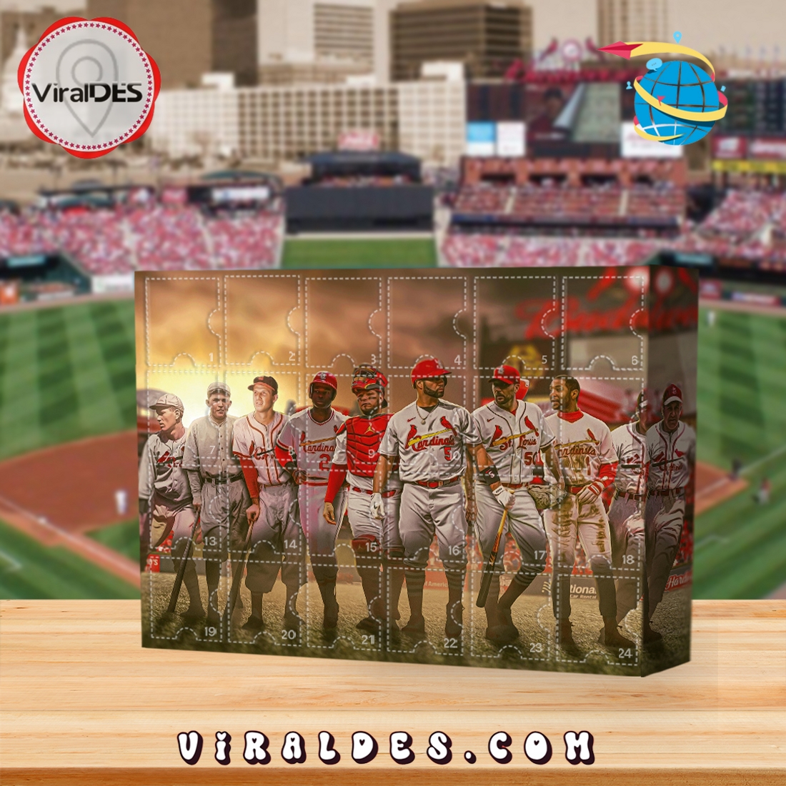 St. Louis Cardinals 2025 Advent Calendar, 24 Gifts Are In It St. Louis Cardinals 2025 Advent Calendar, 24 Gifts Are In It