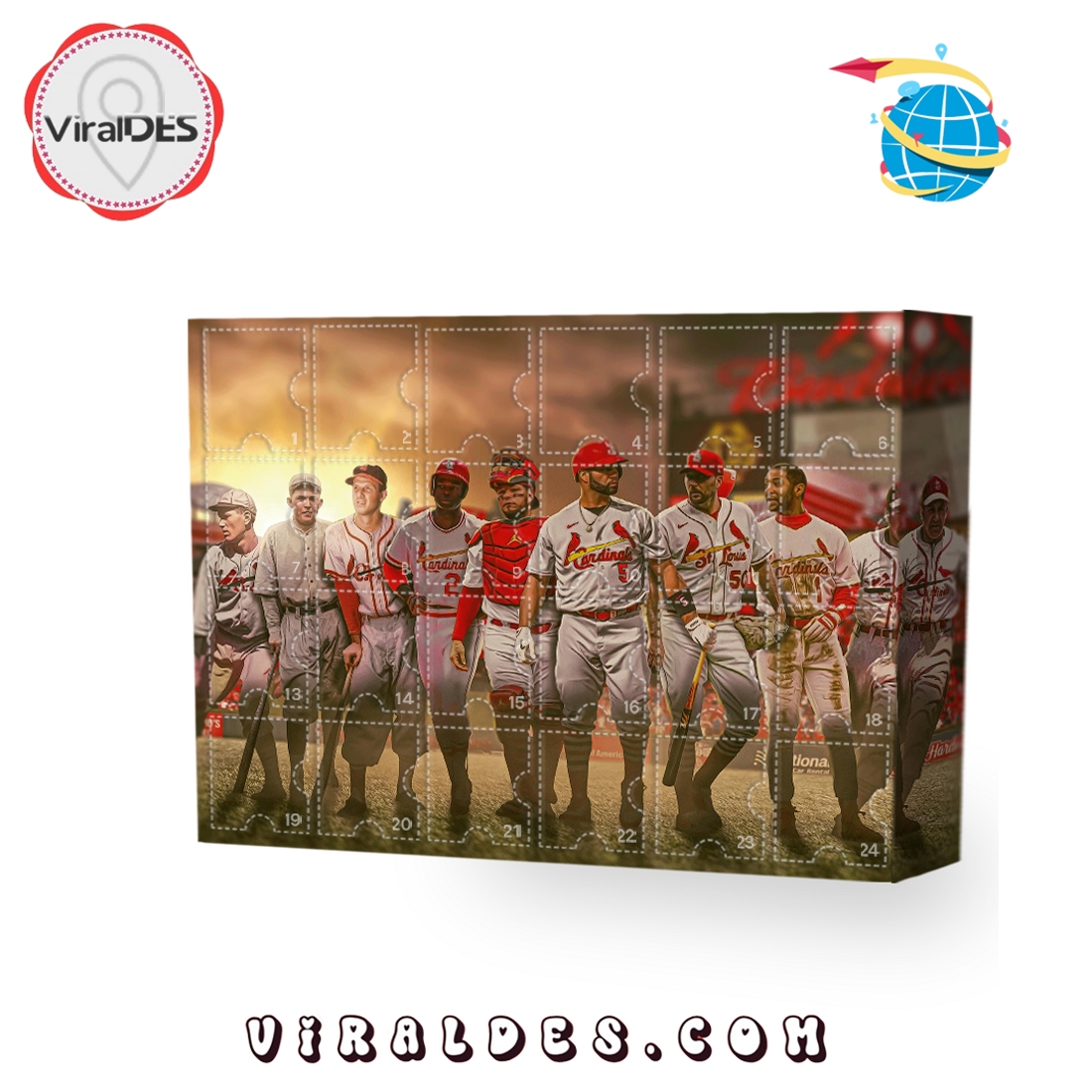 St. Louis Cardinals 2025 Advent Calendar, 24 Gifts Are In It St. Louis Cardinals 2025 Advent Calendar, 24 Gifts Are In It