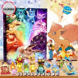 Pokémon Advent Calendar, The One With 24 Little Door