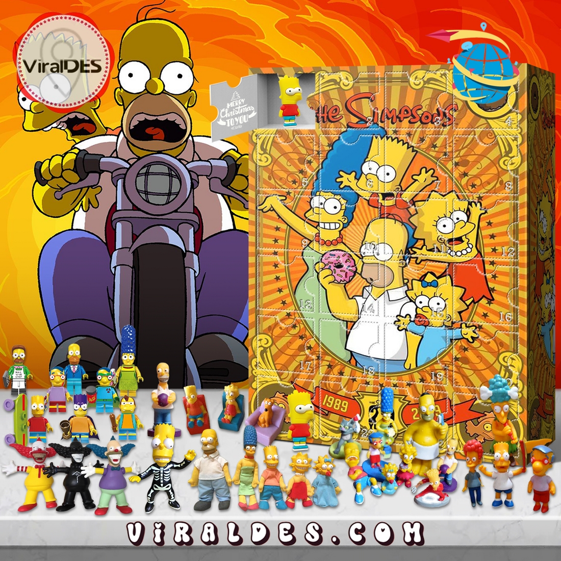 The Simpsons Advent Calendar, The One With 24 Little Doors The Simpsons Advent Calendar, The One With 24 Little Doors