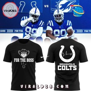 Indianapolis Colts For the Boss Black Hoodie 2025
