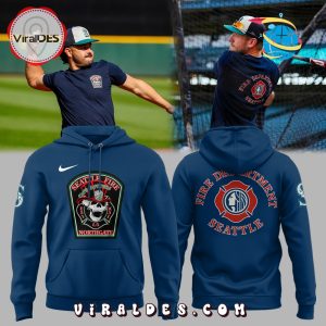 Seattle Fire Department x Mariners Hoodie 2025