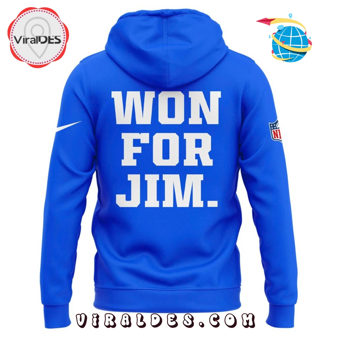 Won For Jim Indianapolis Colts For the Boss Hoodie Won For Jim Indianapolis Colts For the Boss Hoodie