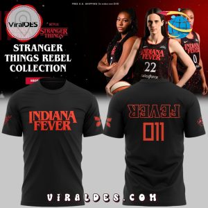 2025 Indiana Fever Stranger Things Rebel Swingman Hoodie
