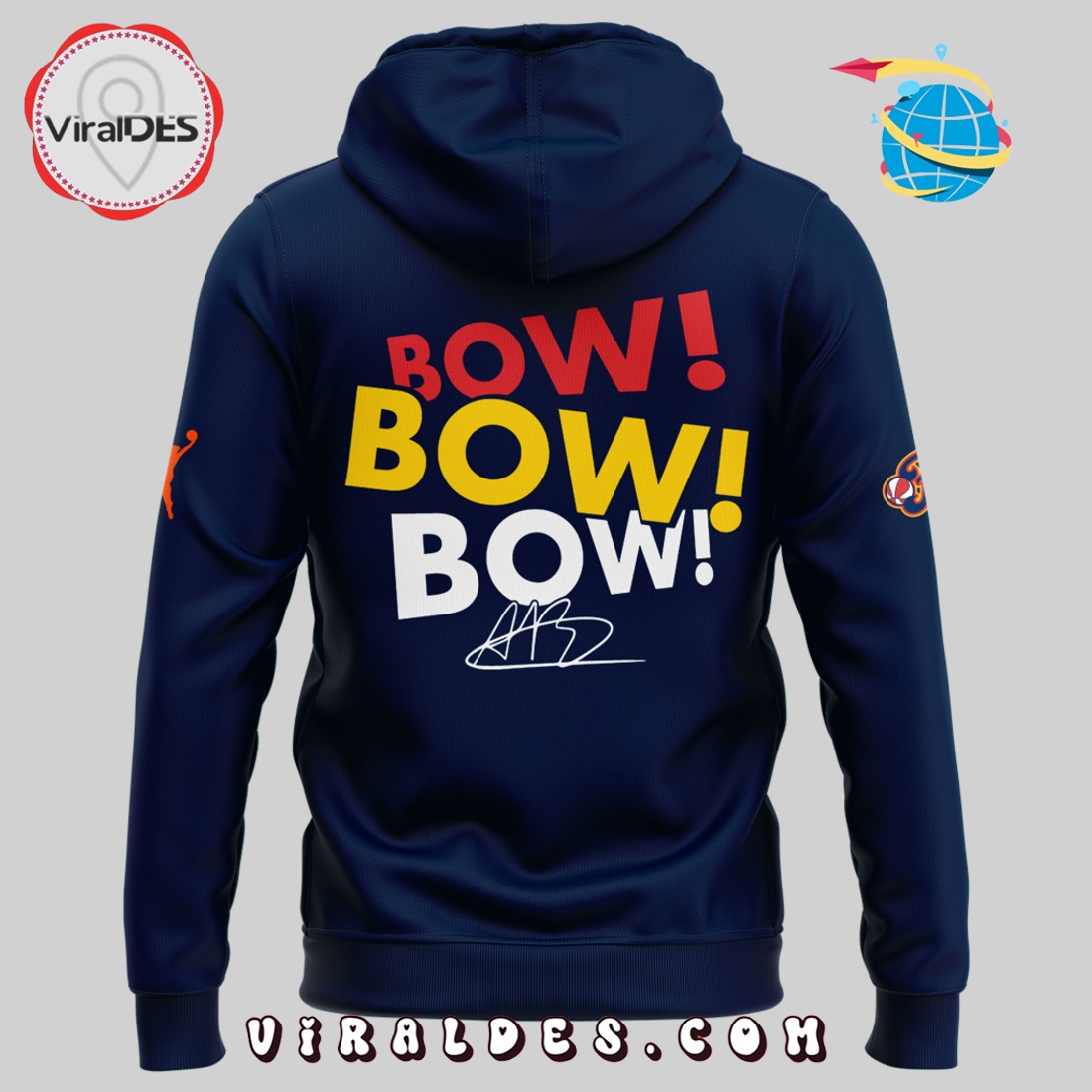 WSLAM Aliyah Boston Limited Edition Hoodie Blue WSLAM Aliyah Boston Limited Edition Hoodie Blue