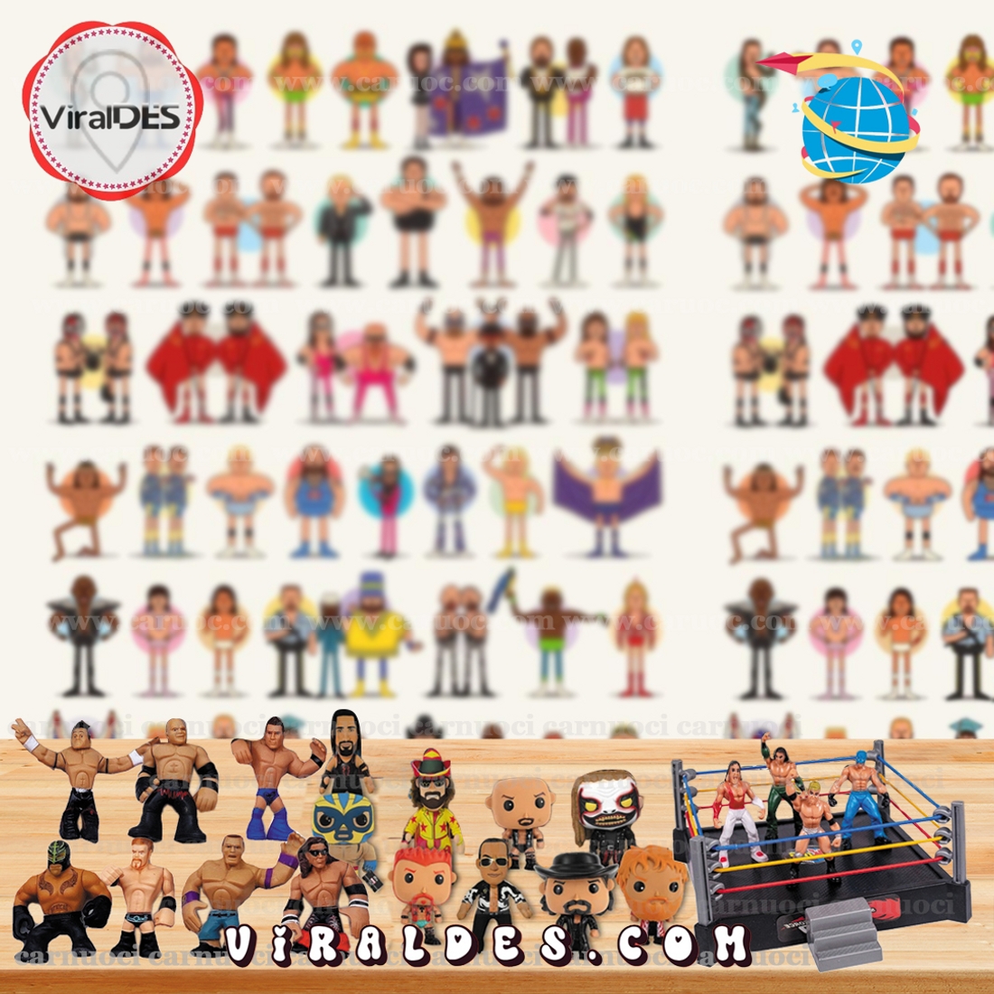 WWE 2025 Advent Calendar, 24 Gifts Are In It WWE 2025 Advent Calendar, 24 Gifts Are In It