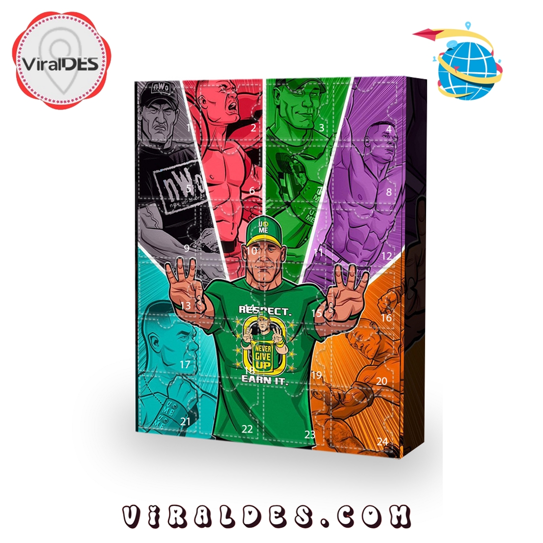 WWE 2025 Advent Calendar, 24 Gifts Are In It WWE 2025 Advent Calendar, 24 Gifts Are In It