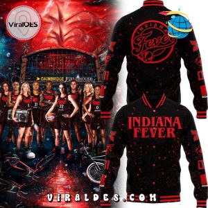 2025 Indiana Fever Stranger Things Baseball Jacket