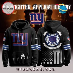 New York Giants x Firefighter Appreciation Night Game Hoodie 2025