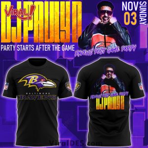 Baltimore Ravens 2025 DJ Pauly D Hoodie