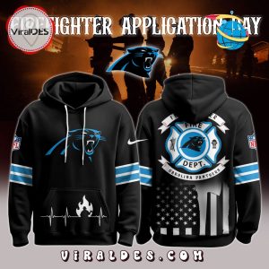 Carolina Panthers x Firefighter Appreciation Night Game Hoodie 2025