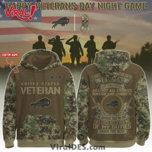 Buffalo Bills Salute to Service Limited Editions Hoodie