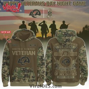 Los Angeles Rams Salute to Service Limited Editions Hoodie
