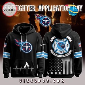 Tennessee Titans x Firefighter Appreciation Night Game Hoodie 2025