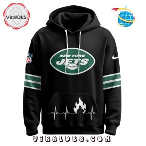 New York Jets x Firefighter Appreciation Night Game Hoodie 2025