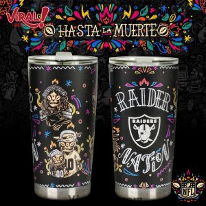 Las Vegas Raiders 2025 Hasta la muerte Tumbler