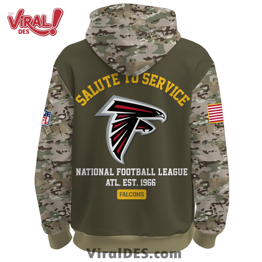 Atlanta Falcons 2025 Salute to Service Hoodie, Long Pants Atlanta Falcons 2025 Salute to Service Hoodie, Long Pants