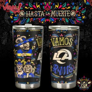 Los Angeles Rams 2025 Hasta la muerte Tumbler