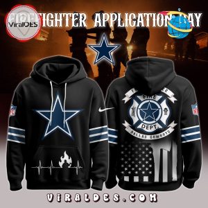 Dallas Cowboys x Firefighter Appreciation Night Game Hoodie 2025