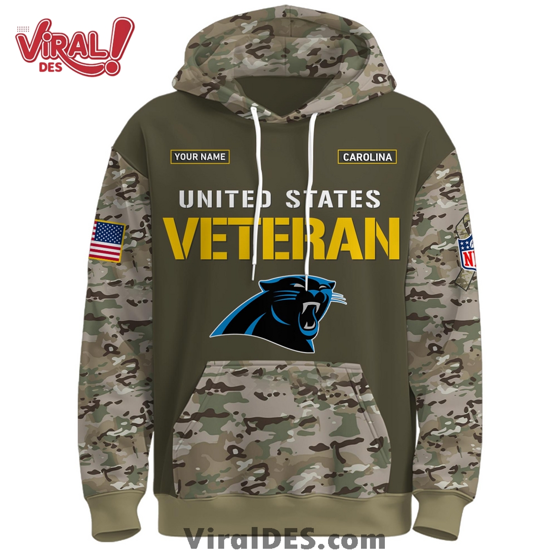 Carolina Panthers 2025 Salute to Service Hoodie, Long Pants Carolina Panthers 2025 Salute to Service Hoodie, Long Pants