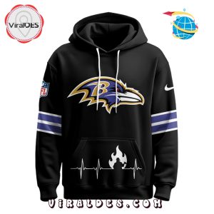 Baltimore Ravens x Firefighter Appreciation Night Game Hoodie 2025