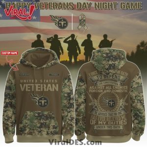 Tennessee Titans Salute to Service Limited Editions Hoodie