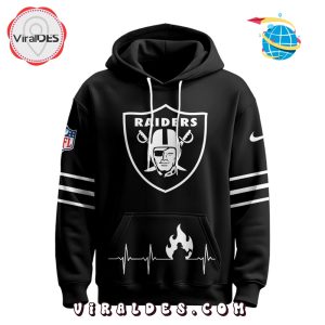 Las Vegas Raiders x Firefighter Appreciation Night Game Hoodie 2025