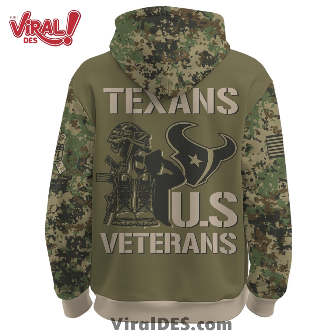 Houston Texans Veteran Day 2025 Hoodie Limited Edions Houston Texans Veteran Day 2025 Hoodie Limited Edions