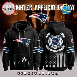 New England Patriots x Firefighter Appreciation Night Game Hoodie 2025