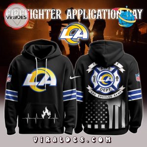 Los Angeles Rams x Firefighter Appreciation Night Game Hoodie 2025