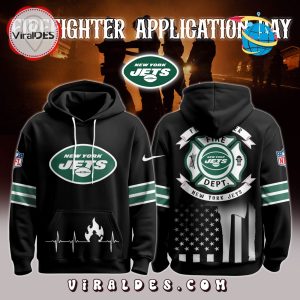 New York Jets x Firefighter Appreciation Night Game Hoodie 2025