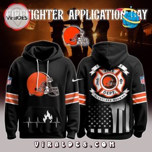 Cleveland Browns x Firefighter Appreciation Night Game Hoodie 2025