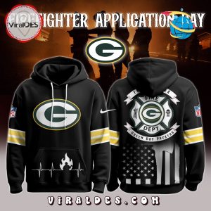 Green Bay Packers x Firefighter Appreciation Night Game Hoodie 2025