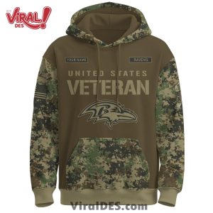 Baltimore Ravens Salute to Service Limited Editions Hoodie