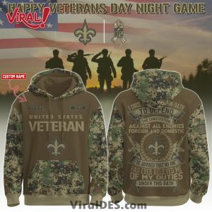 New Orleans Saints Salute to Service Limited Editions Hoodie