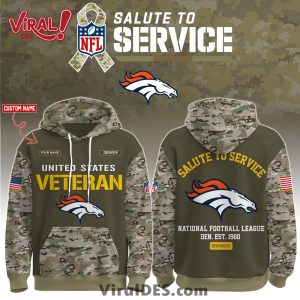 Denver Broncos 2025 Salute to Service Hoodie, Long Pants