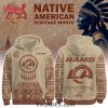 Los Angeles Rams Native American Heritage Month Limited Editions Hoodie Los Angeles Rams Native American Heritage Month Limited Editions Hoodie